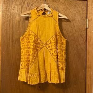 ASOS Yellow Tank Top